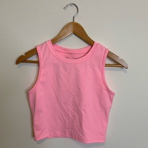 ZYIA Neon Pink Hi-Neck Stronger Tank